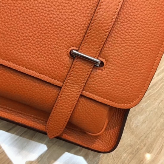 Replica Hermes 6241 dlz1757526374069 Buddha Luxury Replica Orange Hermes Steve Messenger Bag Uk - 6241 - Buddha Luxury