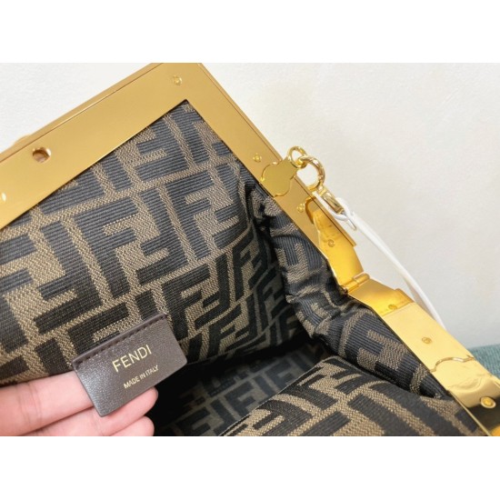 replica Top Quality Fendi First Medium Bag In White Nappa Leather UK