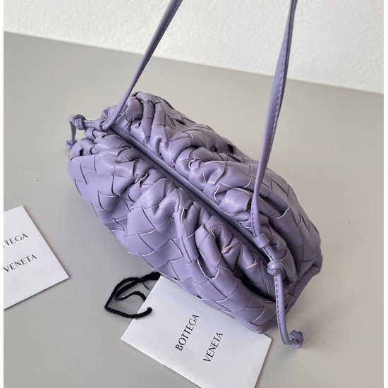 Replica Bottega Veneta Mini Pouch With Strap Wisteria Uk - 4615 - Buddha Luxury