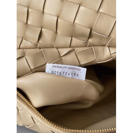 Replica Faux Bottega Veneta Bv Jodie Teen Bag Porridge Uk
