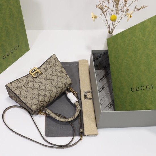 Replica Gucci 4540 dlz1757526496386 Buddha Luxury Replica Gucci X Balenciaga Small Hourglass Bag Uk - 4540 - Buddha Luxury
