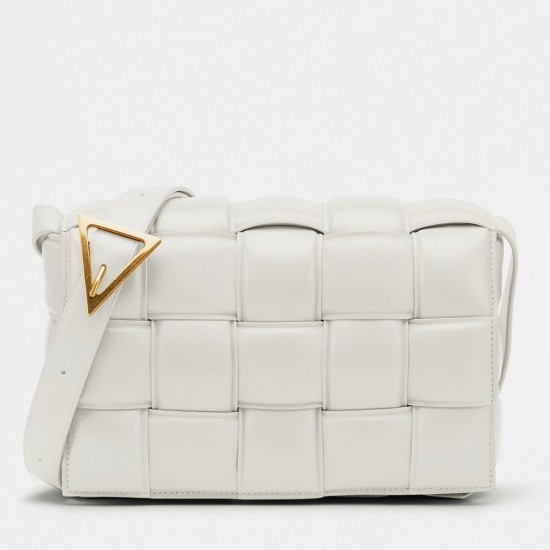 Replica Bottega Veneta 4890 dlz1757524828338 Buddha Luxury Replica Bottega Veneta Padded Cassette Bag In White Uk - 4890 - Buddha Luxury