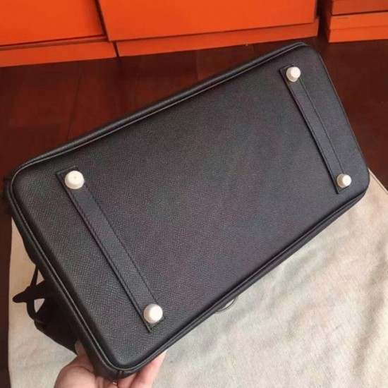 Replica Black Hermes Birkin 35Cm Signature Handbag Uk