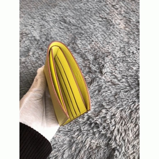 Replica Yellow Knockoff Hermes Copernic Compact Wallet Uk
