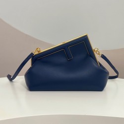 Top Quality Fendi First Small Bag In Dark Blue UK