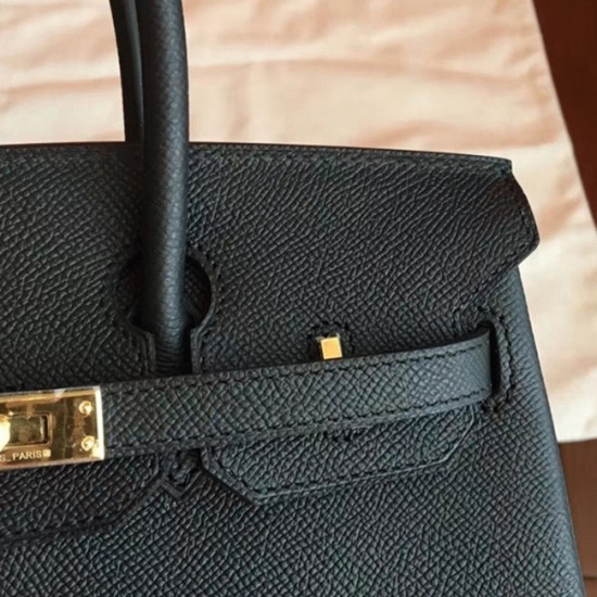 Replica Black Hermes Birkin 35Cm Signature Handbag Uk