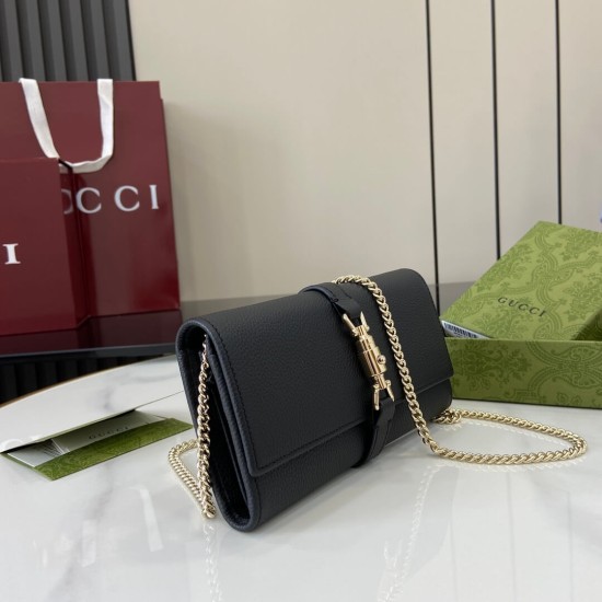 Replica Gucci 7334 dlz1757526292515 Buddha Luxury Replica Gucci Jackie 1961 Wallet On Chain Uk - 7334 - Buddha Luxury