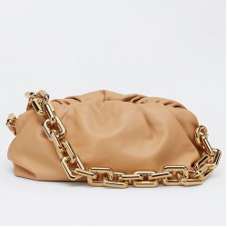 Bottega Veneta The Chain Pouch Bag Almond Uk