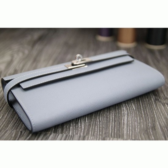 replica Blue lin knockoff Hermes Kelly Longue wallet UK