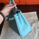 Replica Hermes 6150 dlz1757526859176 Buddha Luxury Replica Blue Atoll Clemence Hermes Kelly 25Cm Retourne Handbag Uk - 6150 - Buddha Luxury