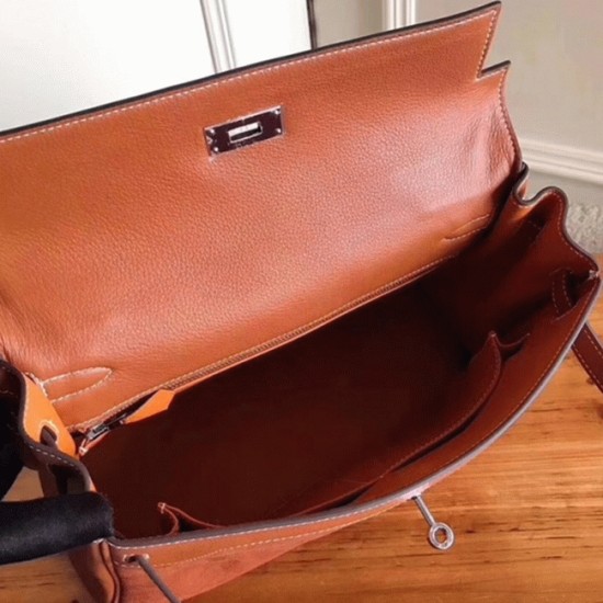Replica Brown Suedehermes Kelly 32Cm Bag With Zigzag Handle Uk Replica Brown Suedehermes Kelly 32Cm Bag With Zigzag Handle Uk