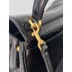 Replica Balenciaga Rodeo Mini Bag Black Crocodile Embossed Calfskin Uk - 4558 - Buddha Luxury