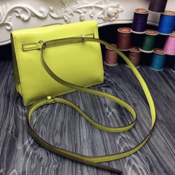 Yellow Swift LeatherHermes Kelly Danse Bright Handbag UK