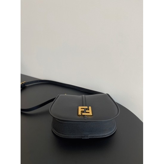 replica Top Quality Fendi C&rsquo;mon Medium Bag in Black UK