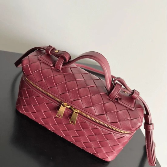 Replica Bottega Veneta Bang Bang Vanity Case Cherry Uk - 4704 - Buddha Luxury
