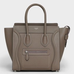 Celine Micro Luggage Tote Bag Knockoff In Souris Uk
