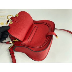 Top Quality Knockoff Chloe Marcie Mini Double Carry Bag In Red Grained Leather Uk Top Quality Knockoff Chloe Marcie Mini Double Carry Bag In Red Grained Leather Uk