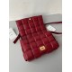 Replica Bottega Veneta 4626 dlz1757527181198 Buddha Luxury Replica Faux Bottega Veneta Padded Cassette Bag In Dark Red Uk - 4626 - Buddha Luxury