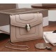 Replica BVLGARI 4938 dlz1757525022402 Buddha Luxury Replica Bvlgari Serpenti Forever Small Crossbody Bag Beige Leather Uk - 4938 - Buddha Luxury