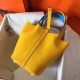 Replica Hermes 6012 dlz1757527330916 Buddha Luxury Replica Yellow Bicolor Luxuryhermes Picotin Lock 18Cm Handbag Uk - 6012 - Buddha Luxury
