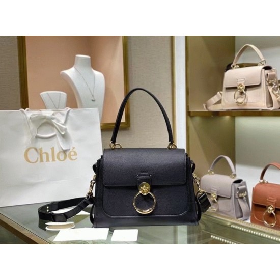 Replica Top Quality Knockoff Chloe Small Tess Day Bag In Black Grained Leather Uk Replica Top Quality Knockoff Chloe Small Tess Day Bag In Black Grained Leather Uk