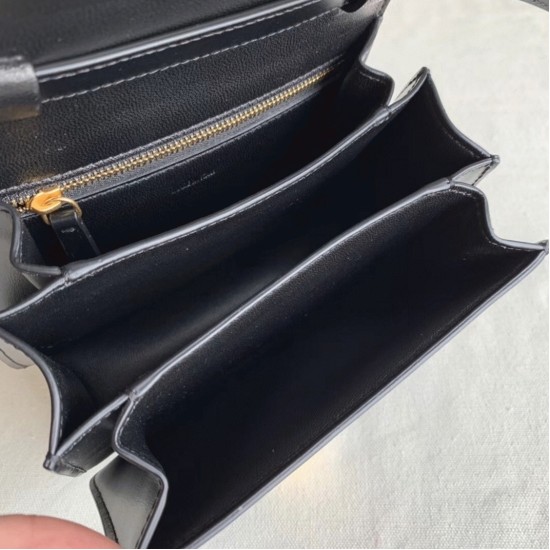 Replica Celine Classic Box Small Bag In Black Uk - 5032 - Buddha Luxury