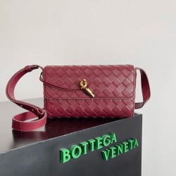 Bottega Veneta Mini Andiamo Cross-Body Bag Barolo Uk