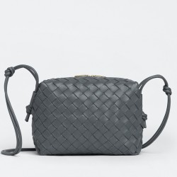 Bottega Veneta Loop Small Bag Grey Uk