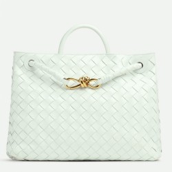 bottega veneta andiamo medium bag glacier uk