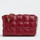 Replica Bottega Veneta 4626 dlz1757527181198 Buddha Luxury Replica Faux Bottega Veneta Padded Cassette Bag In Dark Red Uk - 4626 - Buddha Luxury