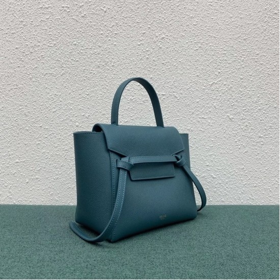Replica Celine Belt Nano Bag Imitation In Prussian Blue Uk