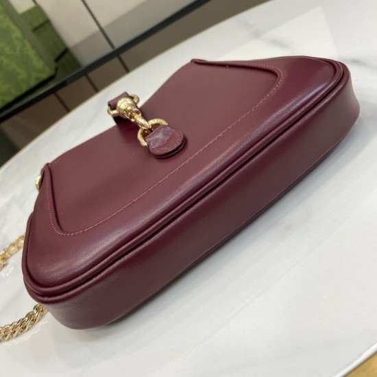 Replica Gucci 7258 dlz1757526876062 Buddha Luxury Replica Gucci Jackie Notte Smooth Surface Mini Bag Uk - 7258 - Buddha Luxury