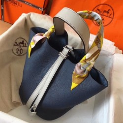 Bicolor sapphireHermes Picotin Lock 18cm handbag UK