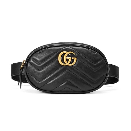 Replica Gg Marmont Quilted Leather Belt Bag Uk - 7152 - Buddha Luxury