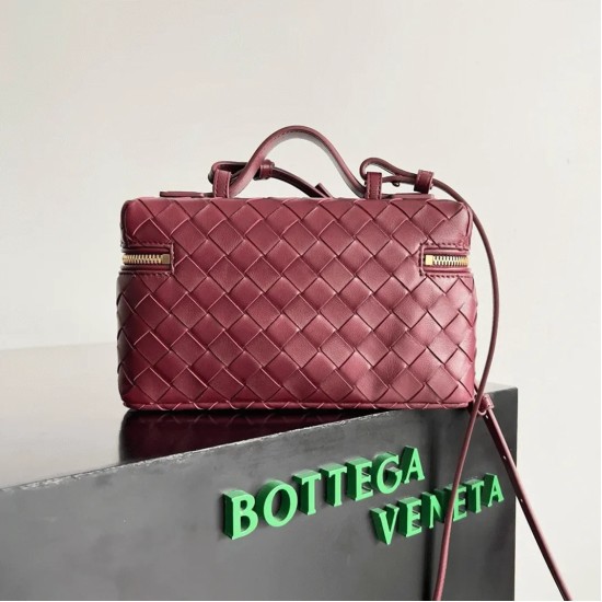 Replica Bottega Veneta Bang Bang Vanity Case Cherry Uk - 4704 - Buddha Luxury
