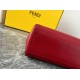 Replica Fendi 7056 dlz1757525341665 Buddha Luxury Replica Fendi Peekaboo Mini Bag In Red Nappa Leather Uk - 7056 - Buddha Luxury