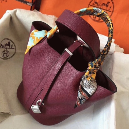 Replica Rubyhermes Picotin Lock 22Cm Handbag Uk - 5973 - Buddha Luxury
