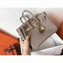Tourterelle Hermes Birkin 25Cm Aaaaa Handbag Uk