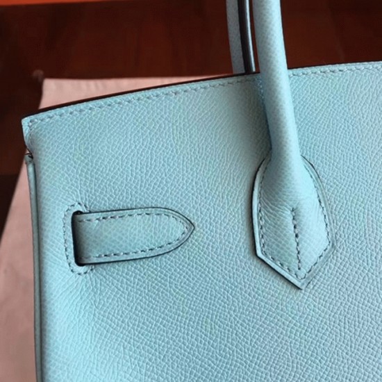 replica Blue Atoll Color Faux Designer Hermes Birkin 35cm Handbag UK