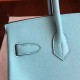 replica Blue Atoll Color Faux Designer Hermes Birkin 35cm Handbag UK
