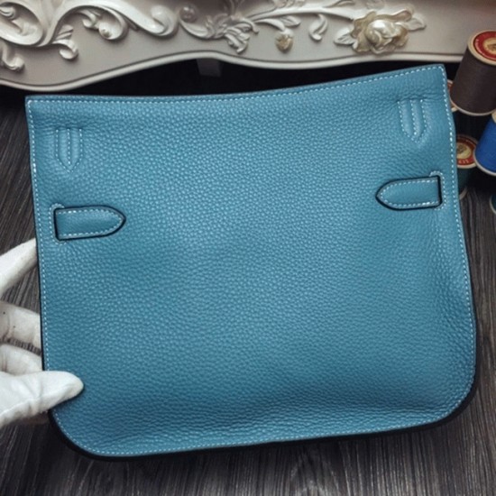 Replica Hermes 6131 dlz1757526867543 Buddha Luxury Replica Blue Jean Hermes Jypsiere 34Cm Handbag Uk - 6131 - Buddha Luxury