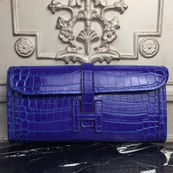 Replica Blue Electric Crocodile Leatherhermes Jige Elan Clutch Bag Uk Replica Blue Electric Crocodile Leatherhermes Jige Elan Clutch Bag Uk