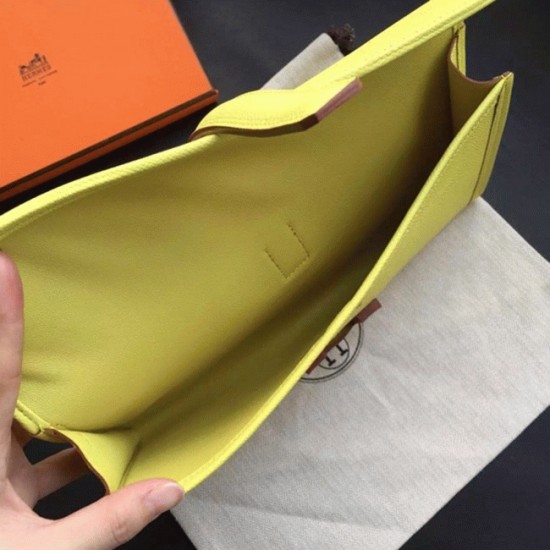 Replica Soufre Hermes Jige Elan Clutch Bag Uk - 6388 - Buddha Luxury