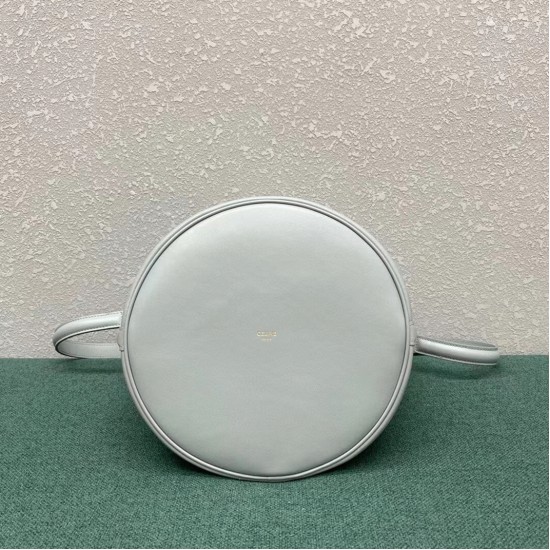 Replica Celine 5044 dlz1757525275298 Buddha Luxury Replica Faux Celine Bucket 16 Bag In Mineral Smooth Calfskin Uk - 5044 - Buddha Luxury