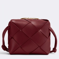 Bottega Veneta Mini Cassette Camera Bag Bordeaux Uk