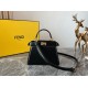 Replica Fendi Peekaboo Iseeu Petite Bag In Black Nappa Leather Uk - 7010 - Buddha Luxury