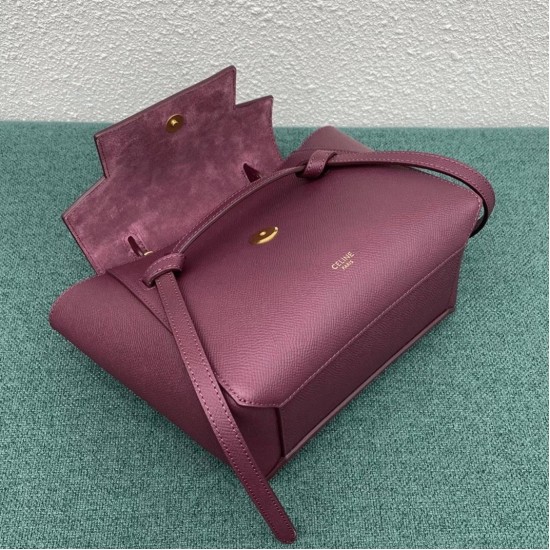 Replica Celine Belt Nano Bagin Bordeaux Uk - 4959 - Buddha Luxury