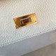 Replica White Clemence Hermes Kelly Retourne 28Cm Chic Tote Uk - 6345 - Buddha Luxury