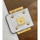 replica Top Quality Fendi Baguette Chain Midi Bag In White UK