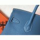 Replica Luxury Hermes Birkin 25Cm Counterfeit In Blue Jean Color Uk - 6186 - Buddha Luxury